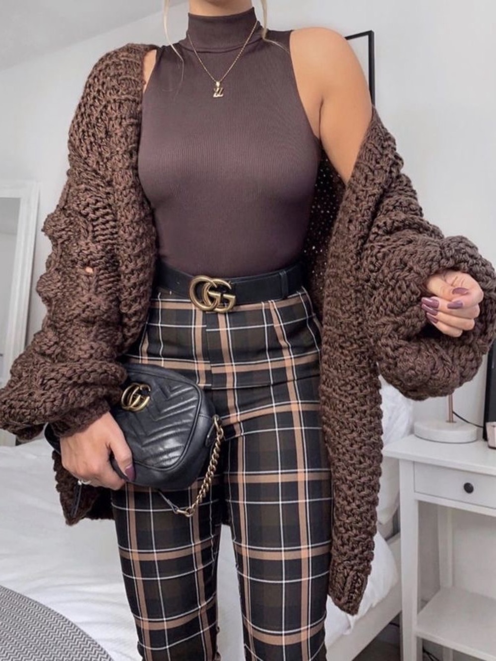 H&M checkered Pants